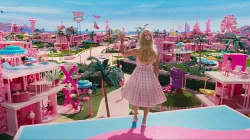 Casa de Sonhos Cor-de-Rosa de "Barbie" descoberta em Malibu