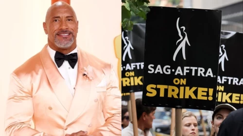 Dwayne Johnson faz doação "histórica" em apoio à greve da SAG-AFTRA