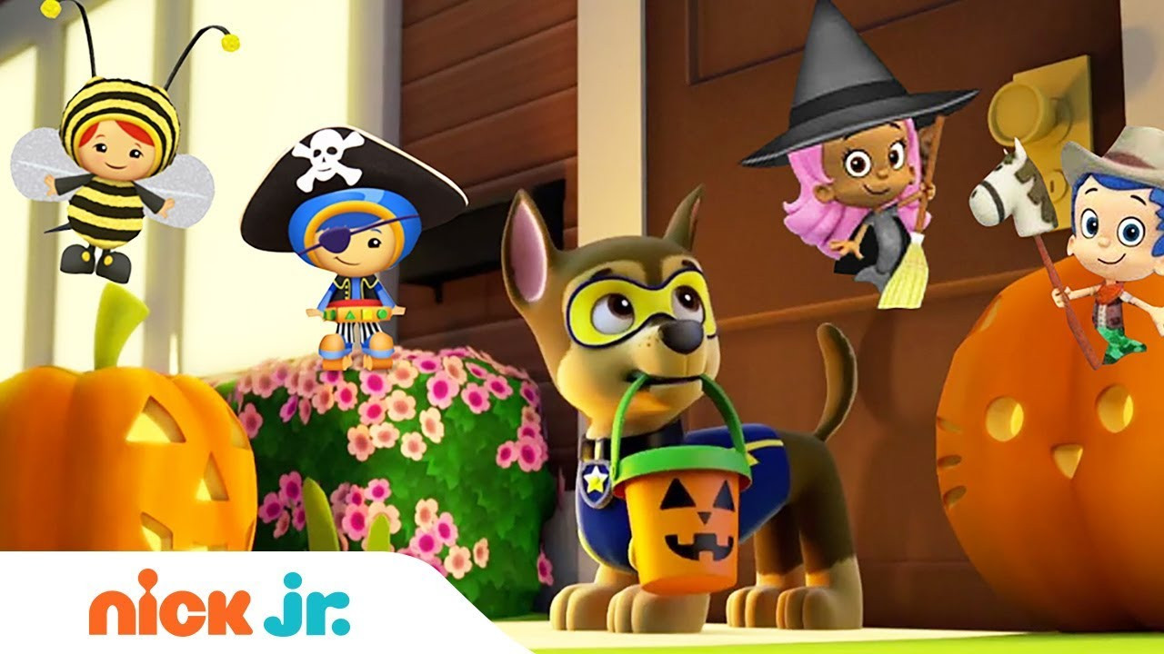 O Halloween dura uma semana no Nick Jr, uma programação cheia de gargalhadas e sustos fofinhos!